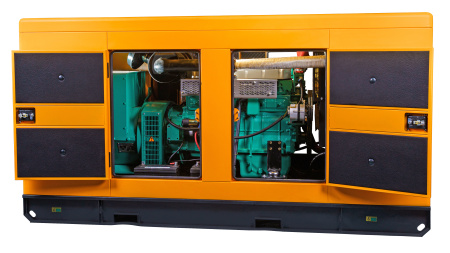Дизельный генератор MAGNUS (FS) ДГУ-125/400КА в кожухе с АВР